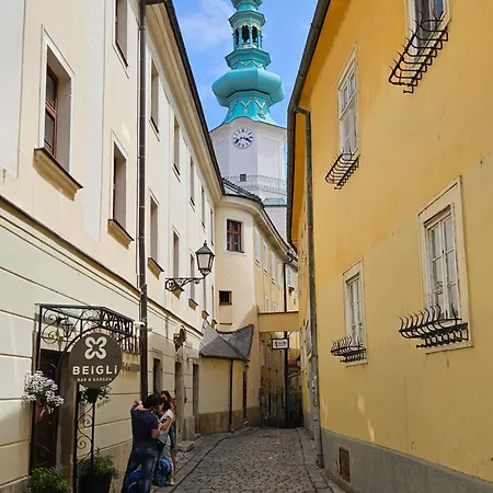 Lägenhet New Design & High Standard From 16th Century In Old Town-free Parking Bratislava