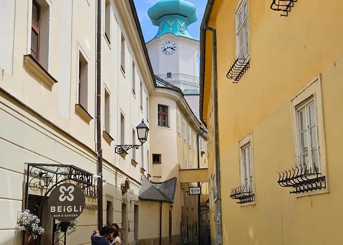 Lejlighed New Design & High Standard From 16th Century In Old Town-free Parking Bratislava